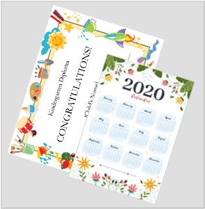 calender&certificate